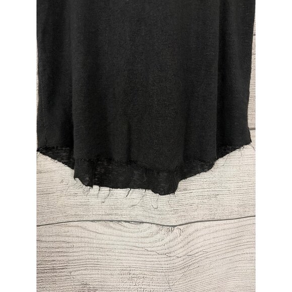 Project Social T Distressed Black Sleeveless Tank Top Size M - Picture 3 of 5